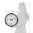 16" Black Industrial Quartz Clock