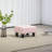 Ottoman Foot Rest,Small Foot Stool with Linen Fabric Upholstery and Plastic Legs, Cube Ottoman-1053209666