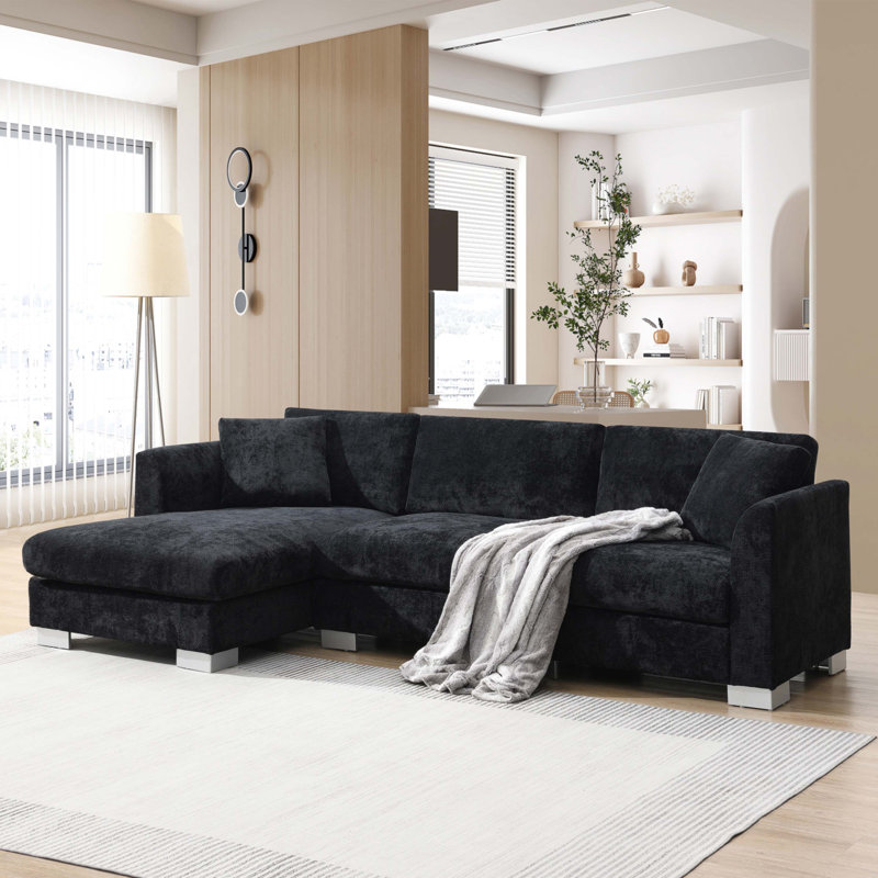 96*56" Modern Cloud Sectional Sofa