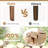 Counter Stool with Solid Wood Frame