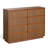 Dejesus 52"W 8-Drawer Dresser Double Dresser With Waveform Fluted Panel 