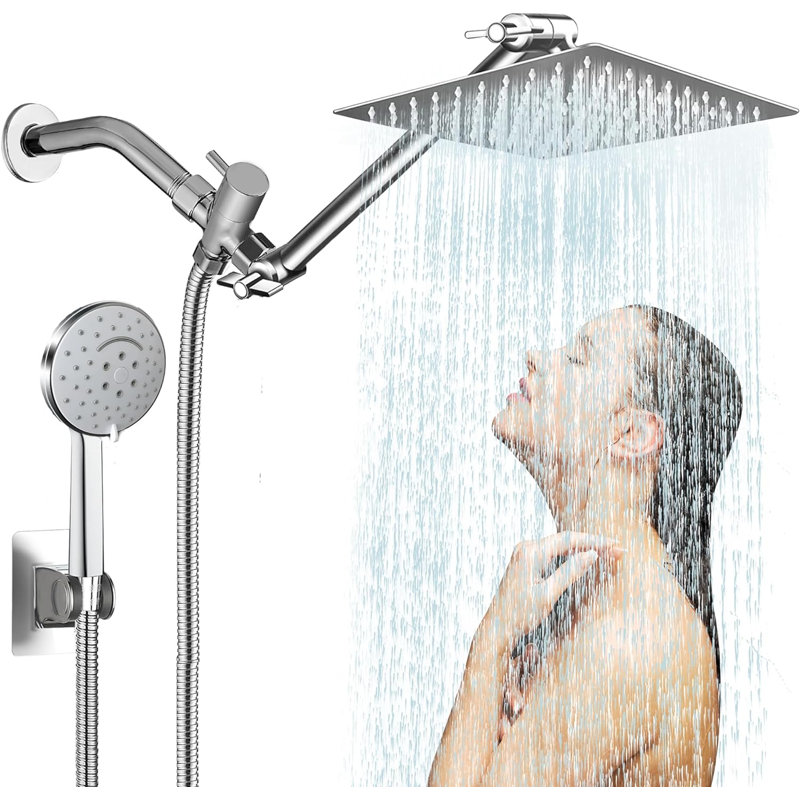 Rain Dual Shower Head 1.75 GPM GPM