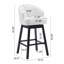 Tabouret de bar pivotant