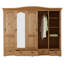 Caleta 5 Door Solid Wood Wardrobe-1014121899