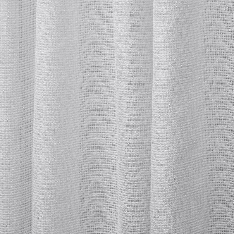Exclusive Home Miami Semi-Sheer Textured Indoor/Outdoor Grommet Top Curtain Panel Pair, 54" W x 84" L, Cloud Gray