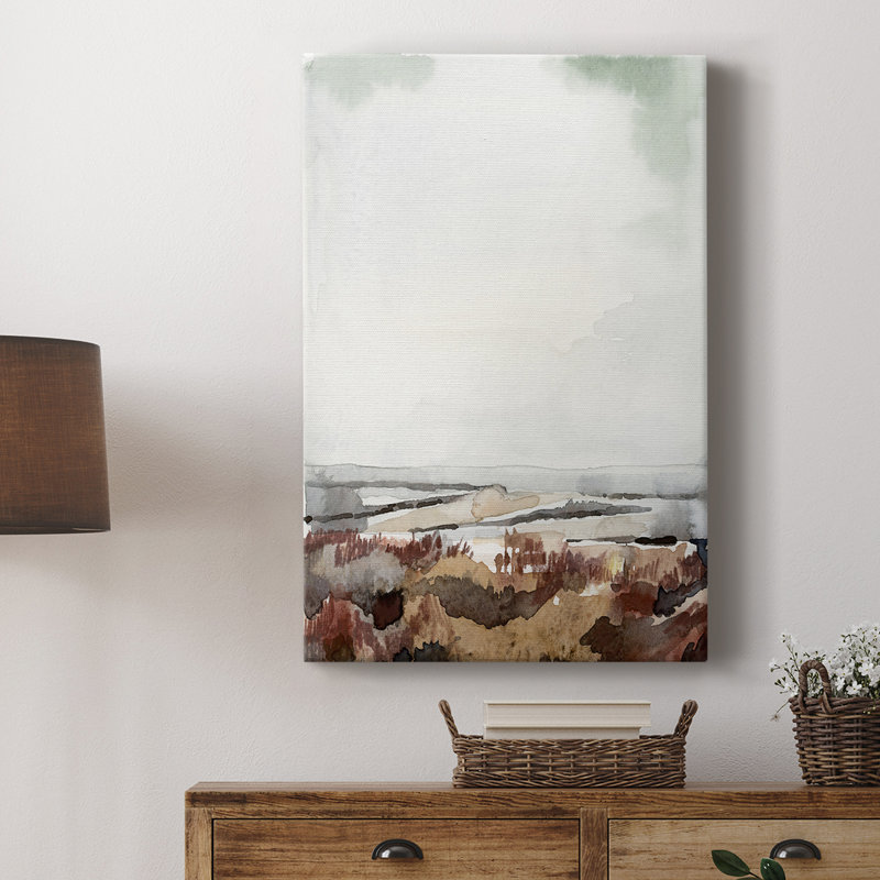 Coastal Inlet Study I - Gallery Cavas, H 36 po x l 24 po