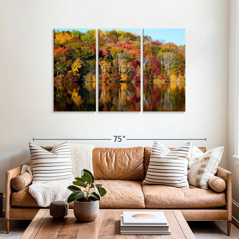 Forêt d'automne Alvord, H 36 po x l 57 po