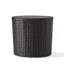 Kingstown RD Barrel Side Table,  Outdoor Wicker End Table