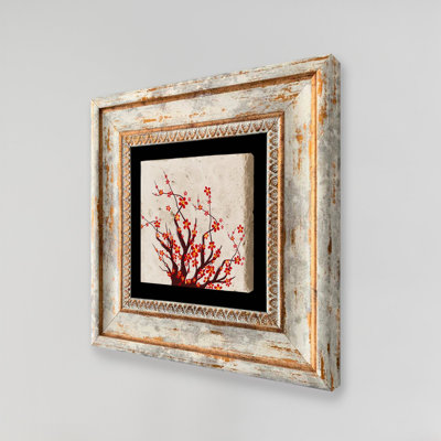 Peinture décorative encadrée
