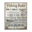 «Fishing Rules List», art de la giclée encadrée par Kim Allen-1631576973-1631576966