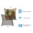  Polyester Throw Square Indoor/Outdoor Pillow Cover and Insert