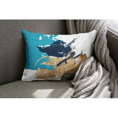 Coussin lombaire abstrait intérieur / extérieur