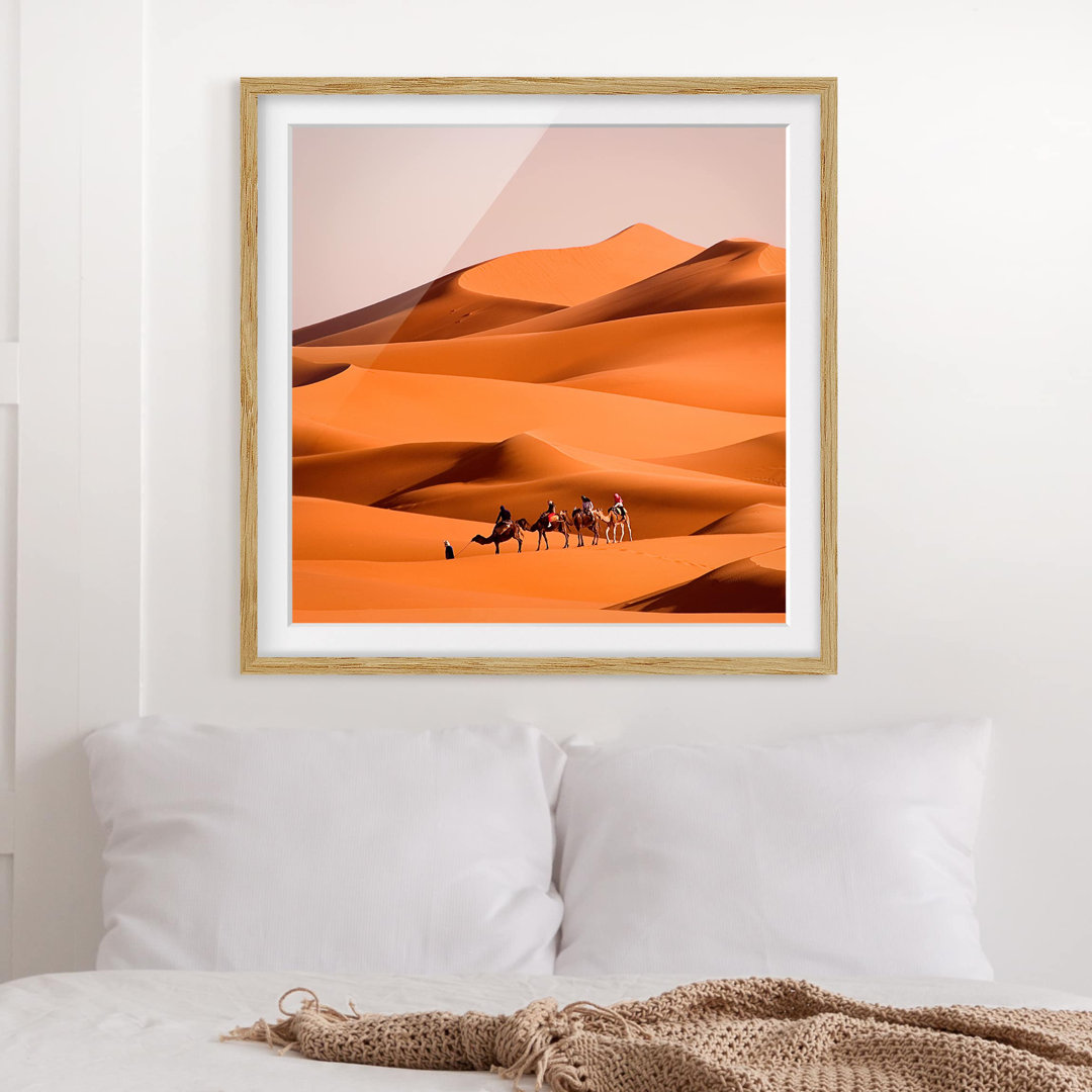 Gerahmtes Poster Namib Desert