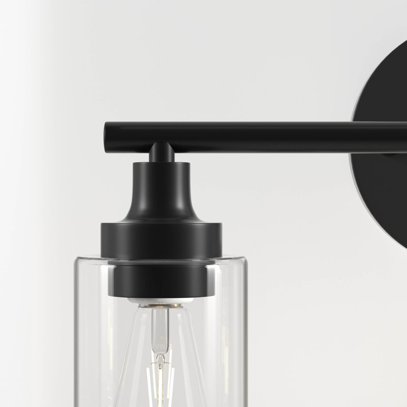 Éclairage pour salle de bain 3 lumières Rayden, Noir