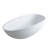 Luxury Handcrafted Stone Resin Freestanding Soaking Bathtub With Overflow In Matte White