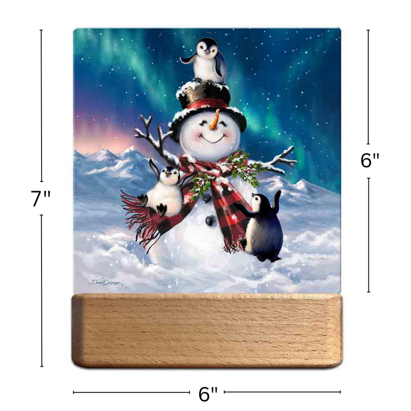 Penguin Snow Day LED Nightlight