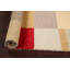 Tapis multicolore noué à la main de conception unique 2 pi 6 po x 3 pi 8 po