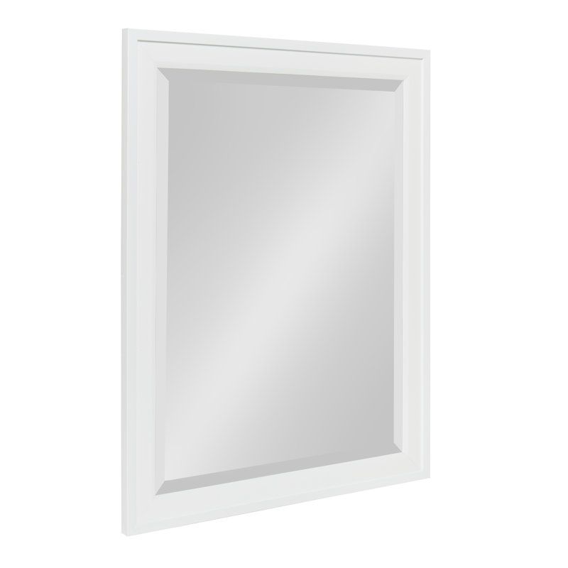 Perin Mirror, 27.5" H x 21.5" W, White