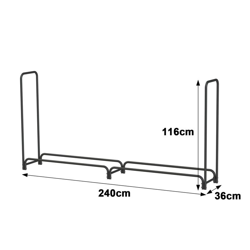 Briette Iron Log Carrier