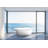 Deco 66'' x 39'' Soaking Solid Surface Bathtub