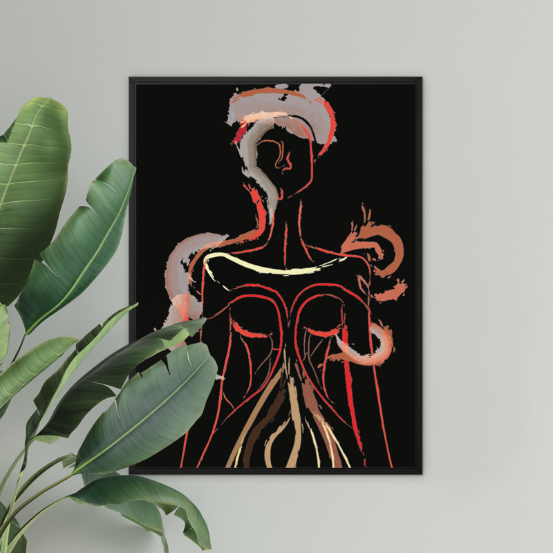 Single Picture Frame Print on Canvas, 102 cm H x 71 cm W