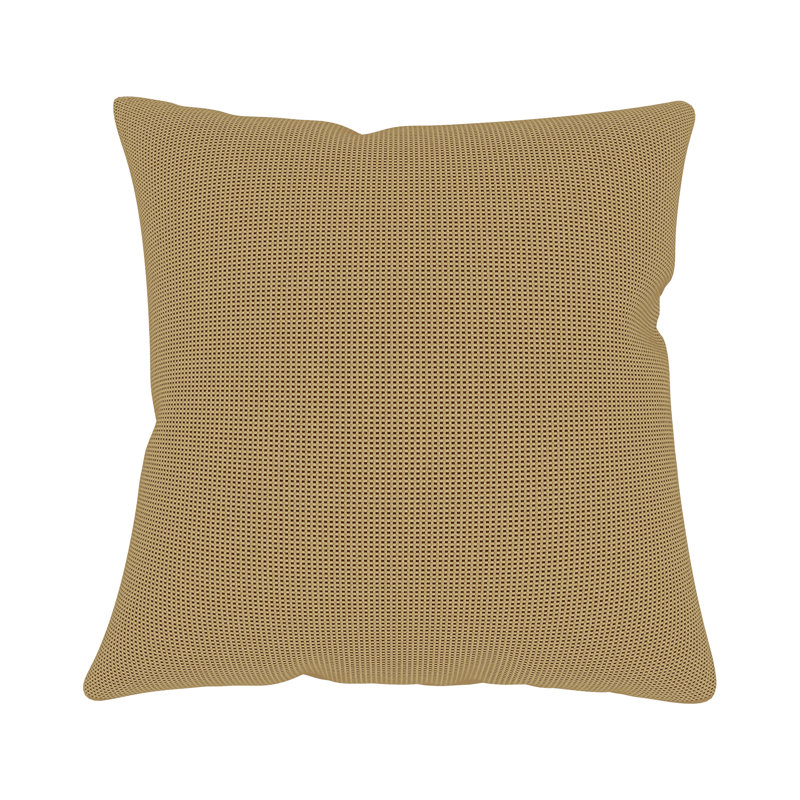 Sunbrella® Indoor/Outdoor Throw Pillow, Ochre Solid Color