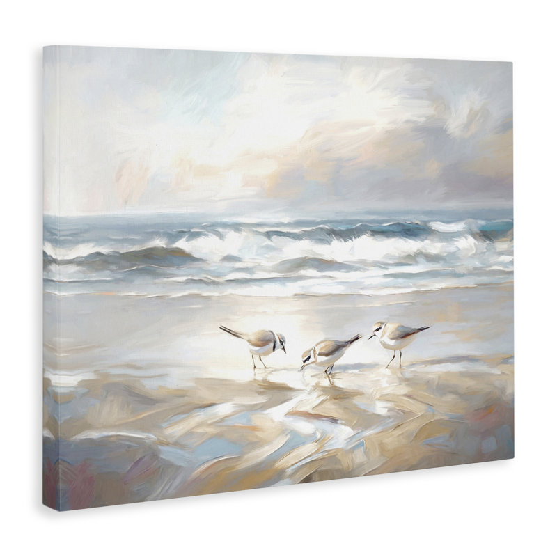 Art mural sur toile Blue Haven Bay par Ramona Murdock, H 36 po x l 48 po