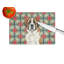 Planche à découper en verre Brindle and White Saint Bernard-119894522