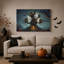 «Spooky Treehouse Village Night», art mural sur toile-414409713
