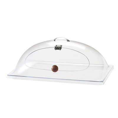 Polycarbonate Plastic Rectangle Chafing Dish Accessory