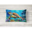 Loggerhead Sea Turtle Throw Pillow
