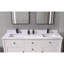 Frosinone 73" Double Bathroom Vanity Top-60496126