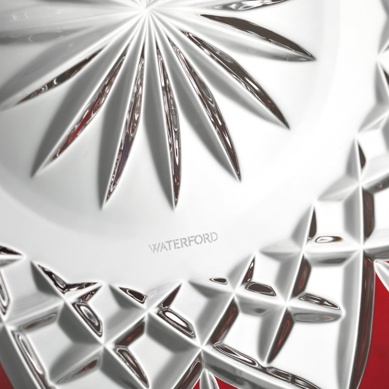 Waterford Lismore Red Decorative Plate 12in