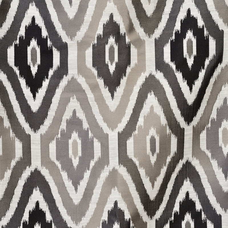 Krause Room Darkening Curtain Single Panel, Gray