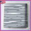 Grey Horizontal Lines Quilted Bedspread All Sizes-126176255