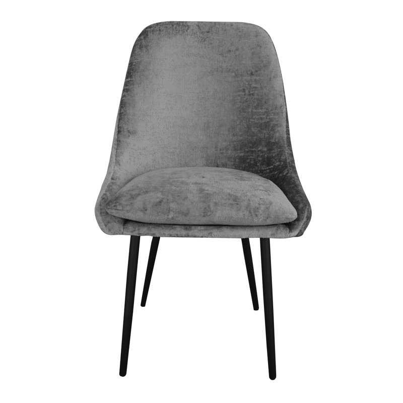 Misty 48cm H Upholstered Side Chair, Grey