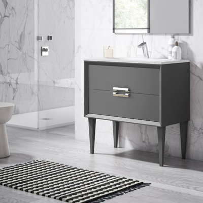 Ensemble de meuble-lavabo simple 40 po Zak
