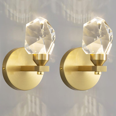 Kathya LED Armed Sconce 2 Packs
