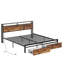 Structure de lit avec tête de lit et rangement, gris anthracite-1513758413-1513758419