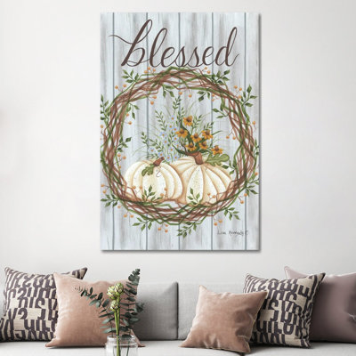 «Blessed», reproduction d'art sur toile tendue