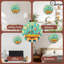 Horloge, billard, piscine, personnage mignon