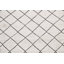 Tapis décoratif en laine noué à la main de conception unique 5 pi 1 po x 6 pi 11 po New Age Ivoire