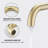 Widespread 2-handle Bathroom Faucet with Drain Assembly