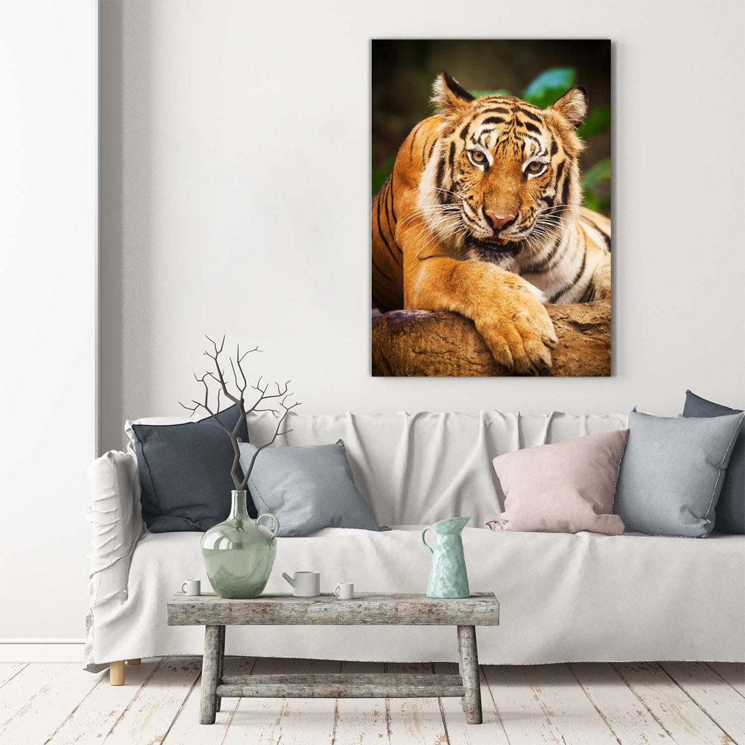 Bengalischer Tiger - Kunstdrucke auf Segeltuch