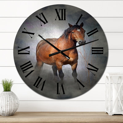Horloge murale surdimensionnée