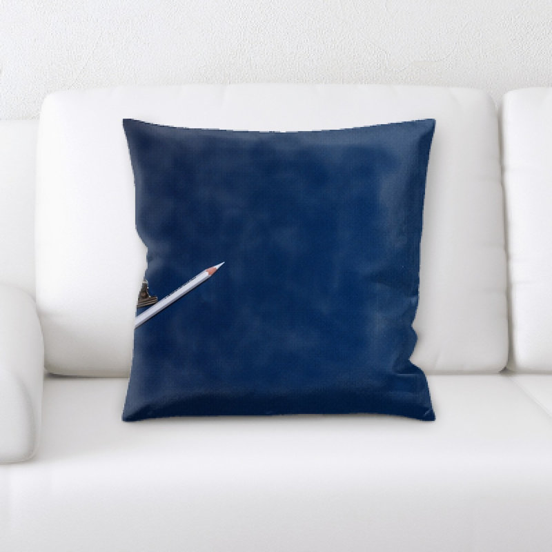Microsuede Reversible Throw Pillow