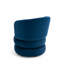 Upholstered Swivel Barrel Chair-622239479