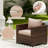 Azoriah 7-Person Wicker Outdoor Seating Group with Fire Pit Table-89983807-97365783
