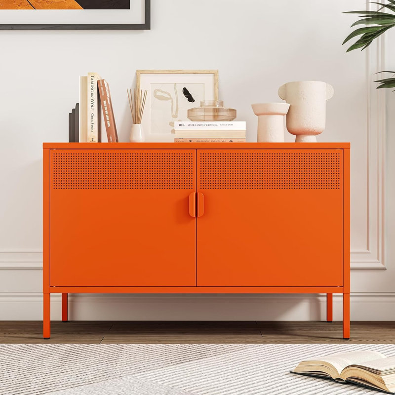 Armoire en acier, Orange