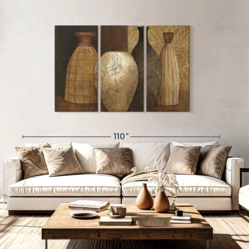 Senne Decorative Vessels, 48" H x 74" W